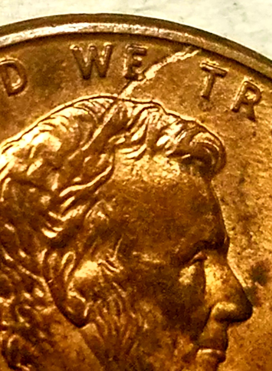 1994-P-Lincoln-Cent-Struck-Through-Spike-Head?